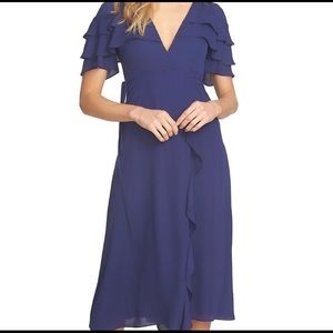 Slate Wrap Dress
